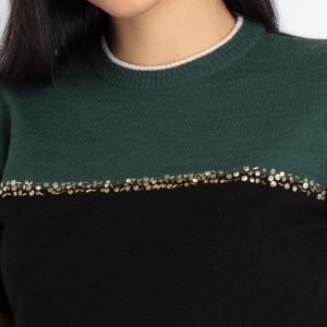 Womens Mix & Match Round Neck Sweater