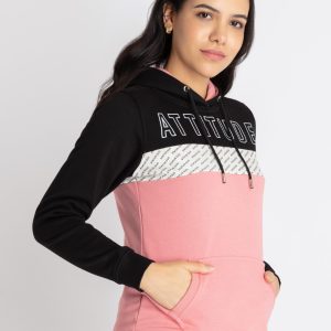 Womens Mix & Match Hooded Sweatshirt