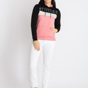 Womens Mix & Match Hooded Sweatshirt