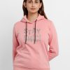 Womens Printed Round Neck Sweatshirt