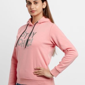 Womens Printed Round Neck Sweatshirt