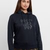 Womens Printed Hooded Sweatshirt