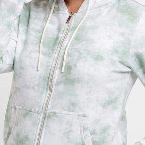 Womens Tye & Dye Hooded Sweatshirt