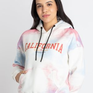 Status Quo Women'S All Over Printed Hooded Sweatshirt