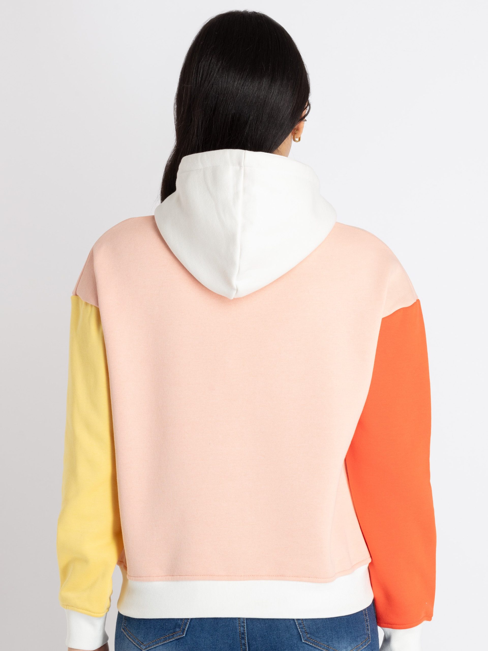 Womens Mix & Match Hooded Sweatshirt