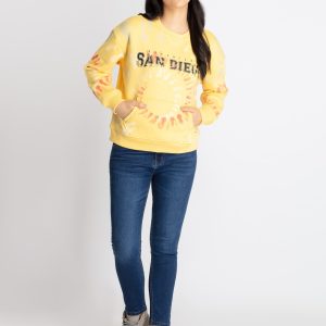 Womens All Over Printed Sweatshirt