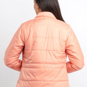 Status Quo Womens Quilted Collar Neck Jacket