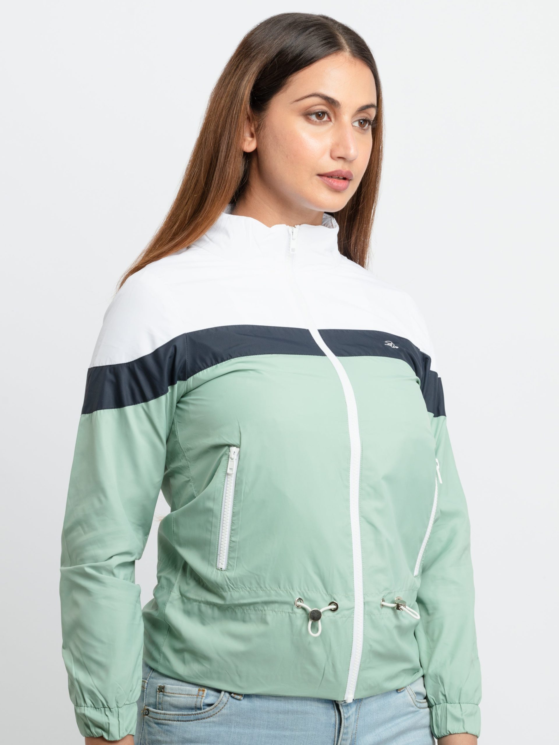 Status Quo Womens Quilted High Neck Jacket
