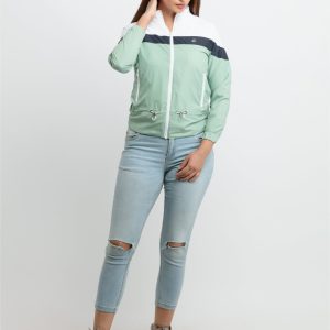 Status Quo Womens Quilted High Neck Jacket