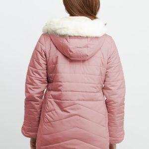 Status Quo Womens Quilted Hooded Jacket