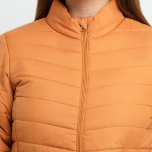 Status Quo Womens Quilted High Neck Jacket
