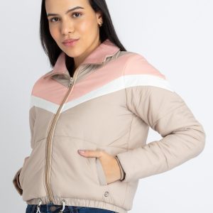 Womens Mix & Match High Neck Jacket