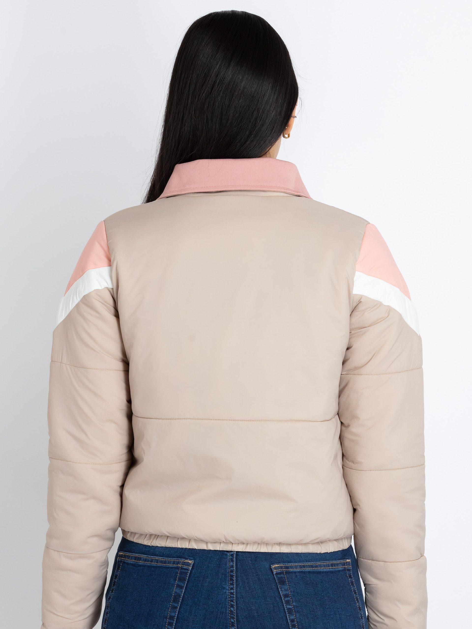 Womens Mix & Match High Neck Jacket