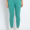 Womens Solid Regular Fit Joggers