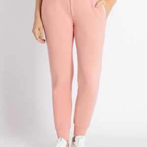 Womens Popcorn Textured Joggers