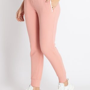 Womens Popcorn Textured Joggers