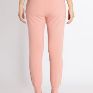 Womens Popcorn Textured Joggers