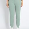 Womens Popcorn Textured Joggers
