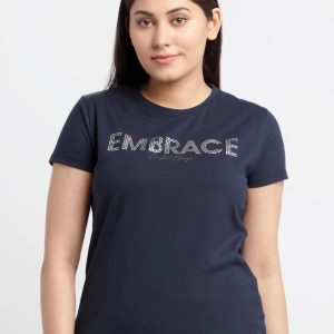 Status Quo Womens Printed Round Neck T-Shirt