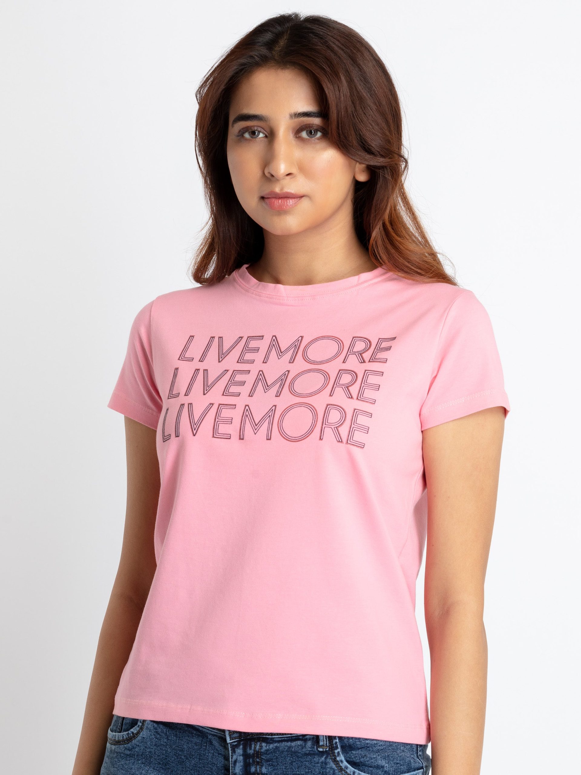 Status Quo Womens Printed Round Neck T-Shirt