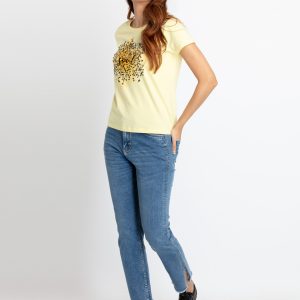 Status Quo Womens Printed Round Neck T-Shirt