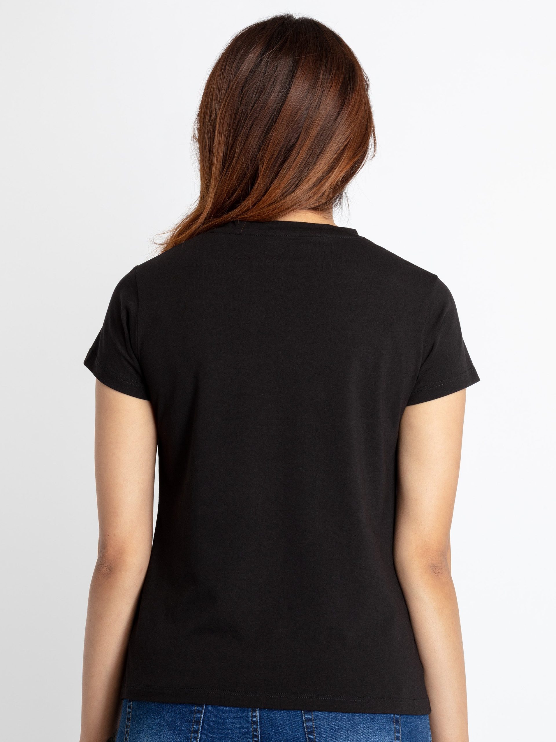Status Quo Womens Printed Round Neck T-Shirt