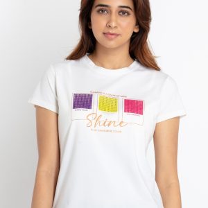 Status Quo Womens Printed Round Neck T-Shirt