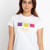 Status Quo Womens Printed Round Neck T-Shirt