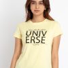 Status Quo Womens Printed Round Neck T-Shirt