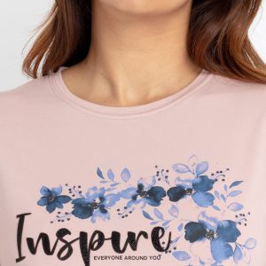Status Quo Womens Printed Round Neck T-Shirt
