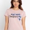 Status Quo Womens Printed Round Neck T-Shirt