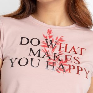 Status Quo Womens Printed Round Neck T-Shirt