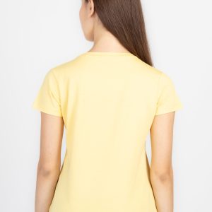 Womens Printed Round Neck T-Shirt
