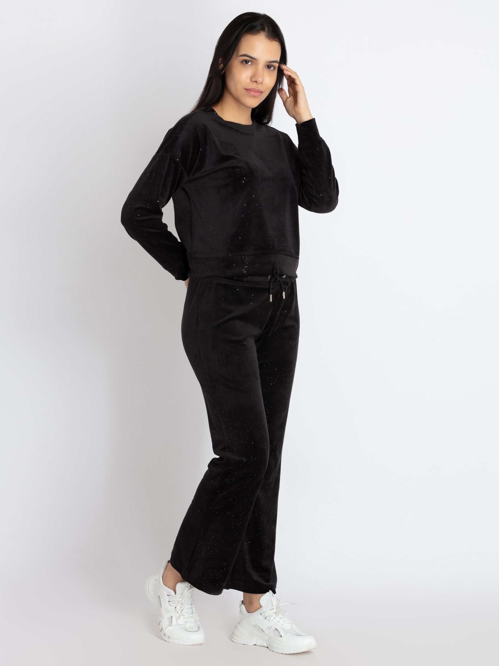 Womens Crop Length Tracksuit