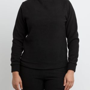 Womens Solid High Neck Tracksuit