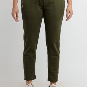 Status Quo Womens Solid Regular Fit Trackpants