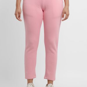 Womens Solid Regular Fit Trackpants