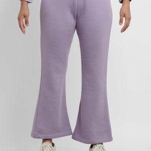 Womens Solid Regular Fit Trackpants