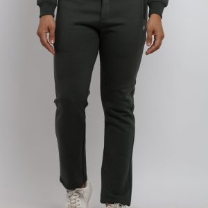 Mens Solid Regular Fit Track Pants