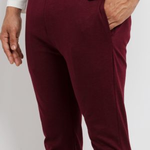 Status Quo Mens Solid Regular Fit Trackpants