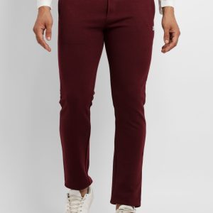 Status Quo Mens Solid Regular Fit Trackpants