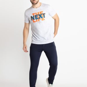 Mens Solid Regular Fit Track Pants