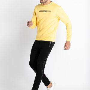 Mens Solid Regular Fit Track Pants