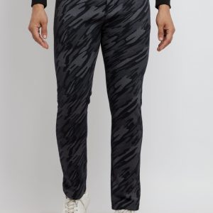 Mens Printed Regular Fit Trackpant