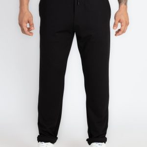 Status Quo Mens Solid Regular Fit Track Pants