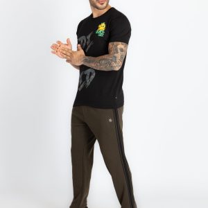 Mens Solid Regular Fit Track Pants