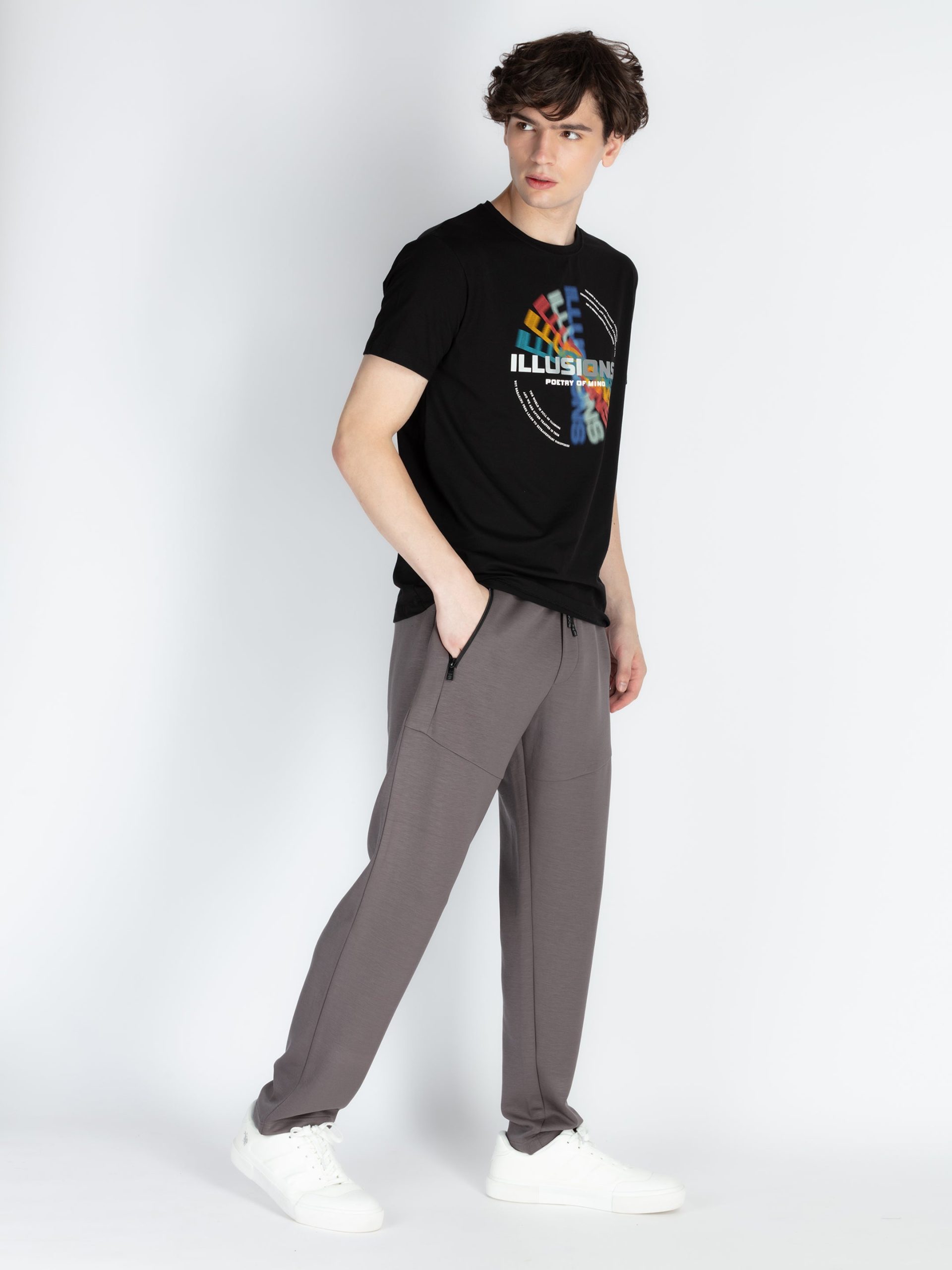 Status Quo Mens Cut & Sew Track Pants