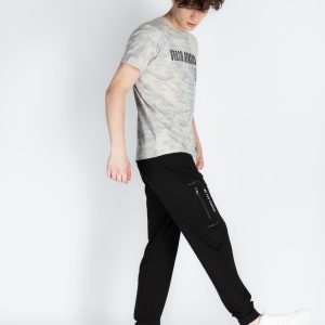 Status Quo Mens Solid Regular Fit Track Pants