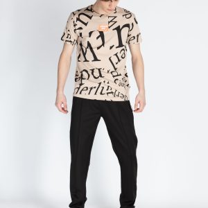 Mens Solid Regular Fit Track Pants