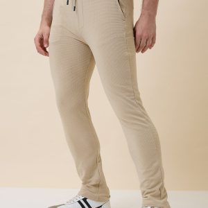 Status Quo Men'S Solid Regular Fit Track Pant With Drawstring